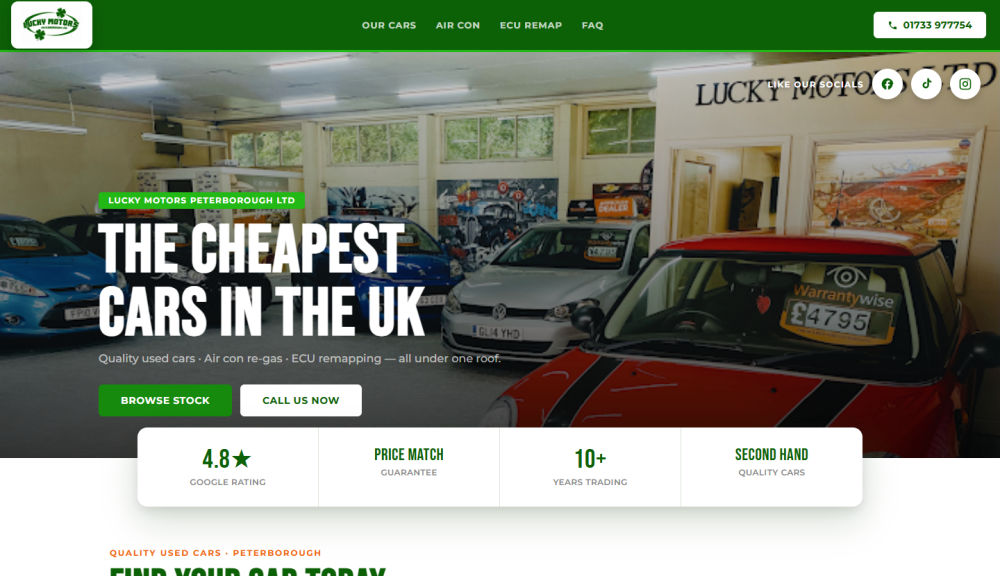 Lucky Motors Peterborough Ltd